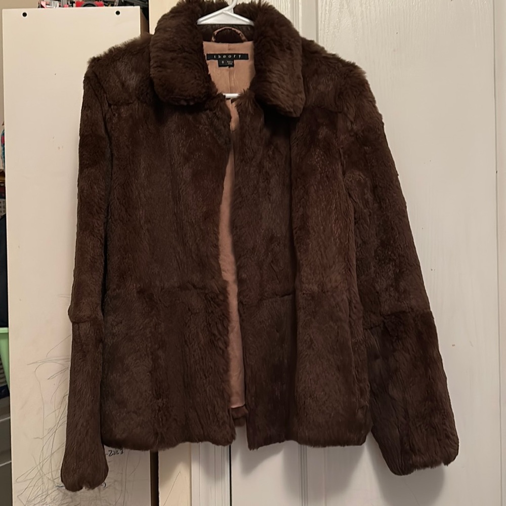 Theory fur coat